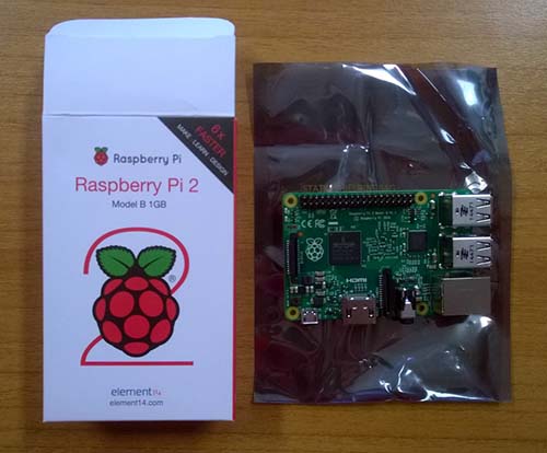 raspberry pi2 unboxing