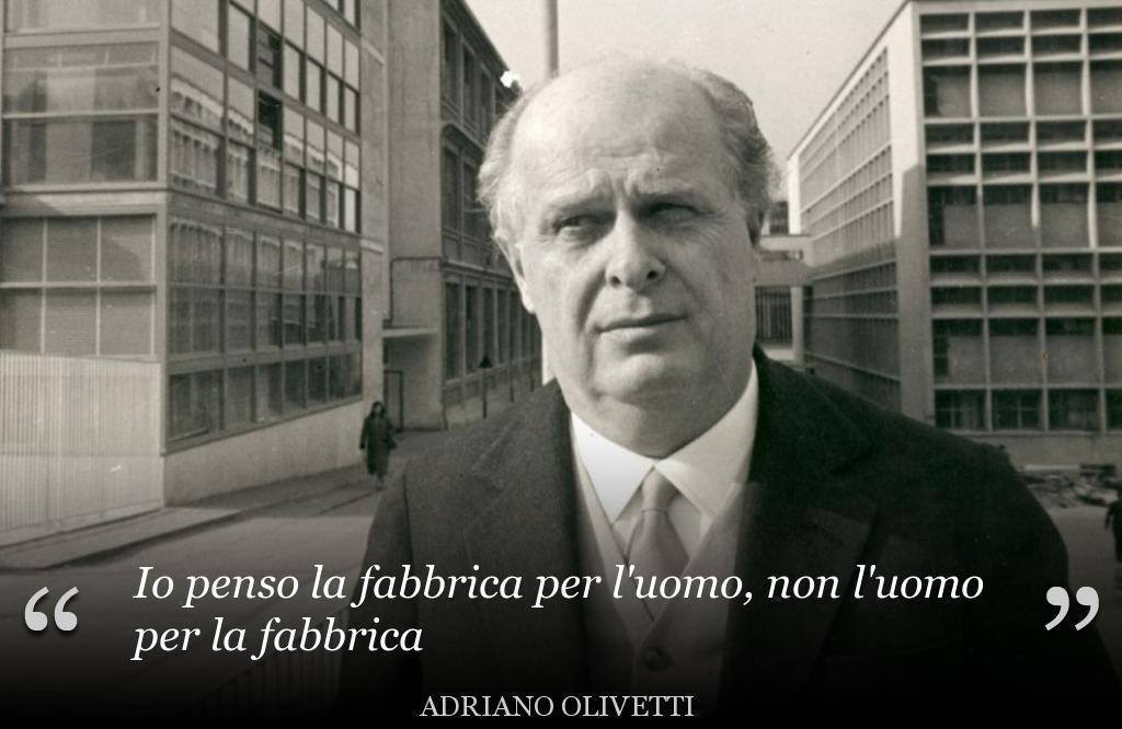 adriano olivetti penso alla fab