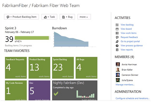 tfs web access