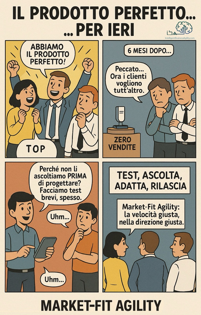 Iba comics market fit agility