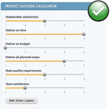 iradiator tradeoff slider