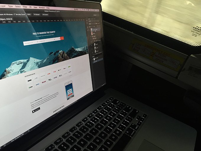 laptop travel