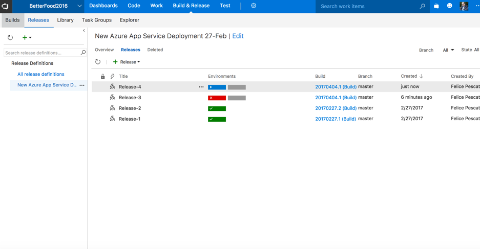 vsts release