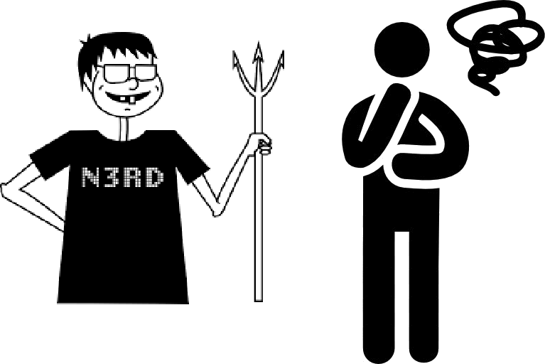 nerd vs thinker